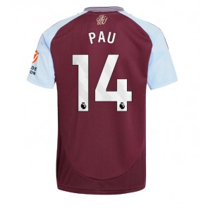 Aston Villa Pau Torres #14 Replika Hjemmebanetrøje 2024-25 Kortærmet